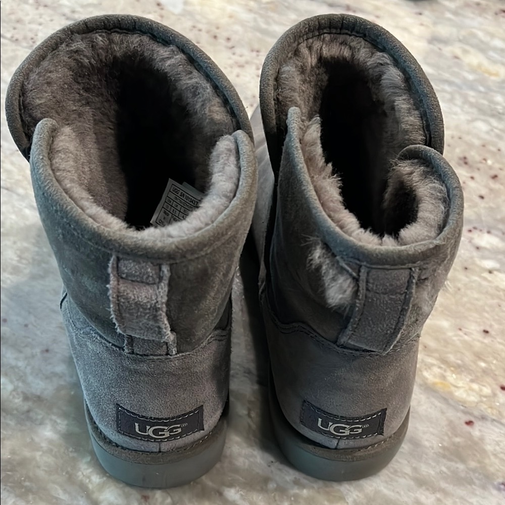 UGG Gray Classic Mini